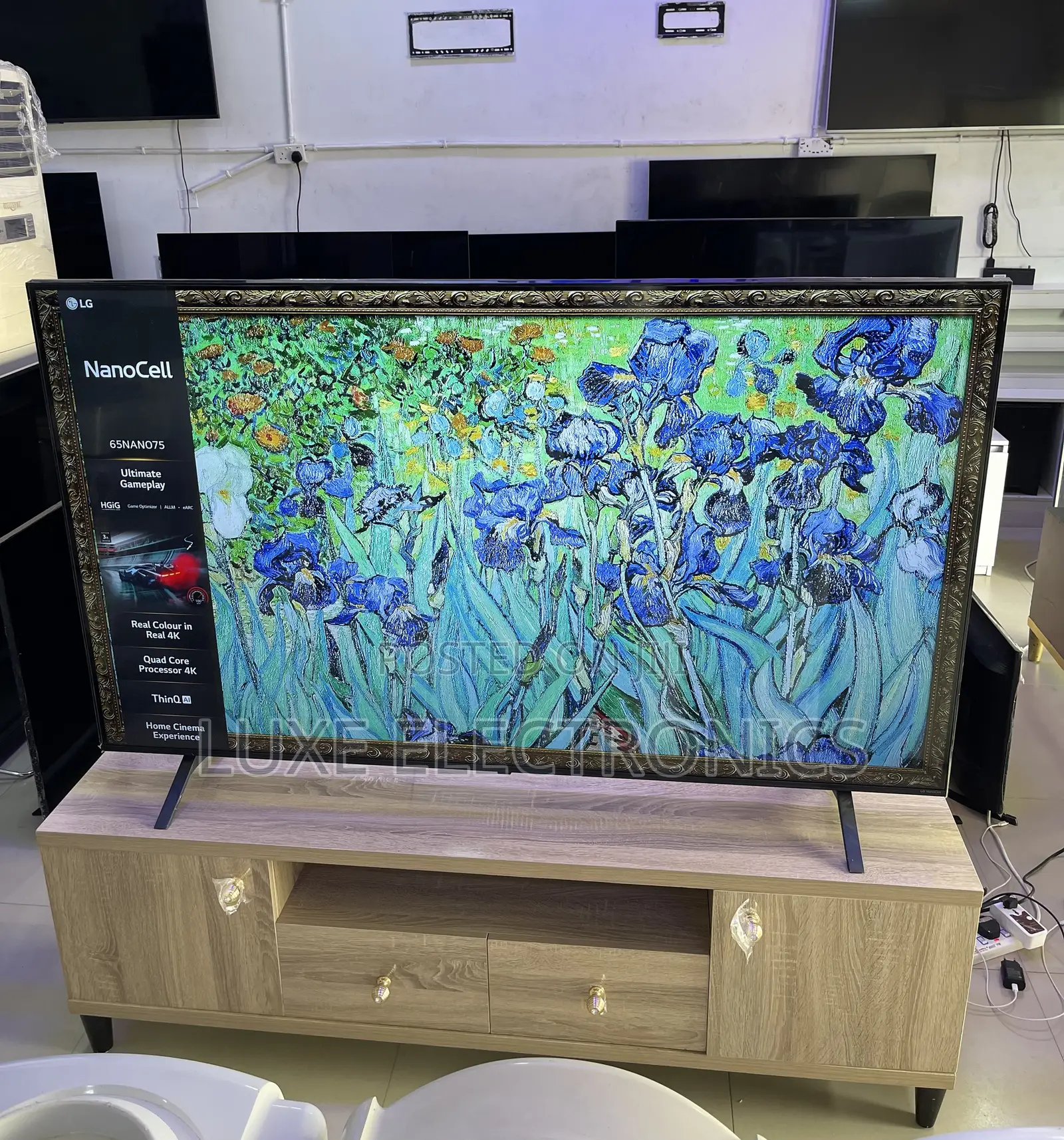65 Inches LG NANOCELL Webos Aithinq Smart Tv