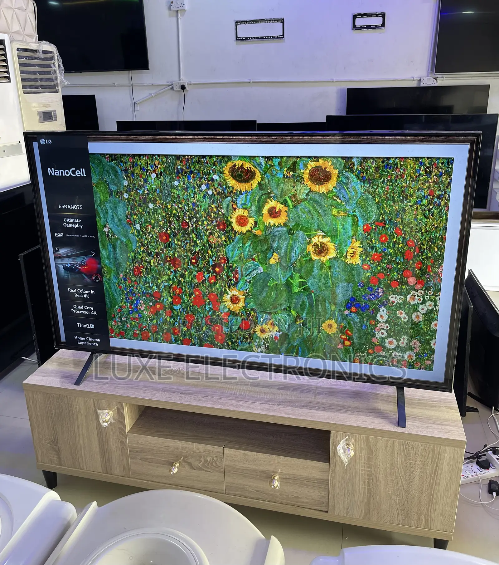 65 Inches LG NANOCELL Webos Aithinq Smart Tv