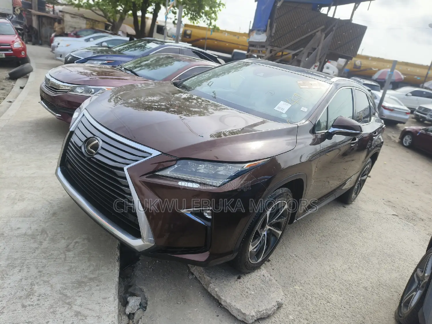 Lexus RX 350L Luxury AWD 2018 Burgundy