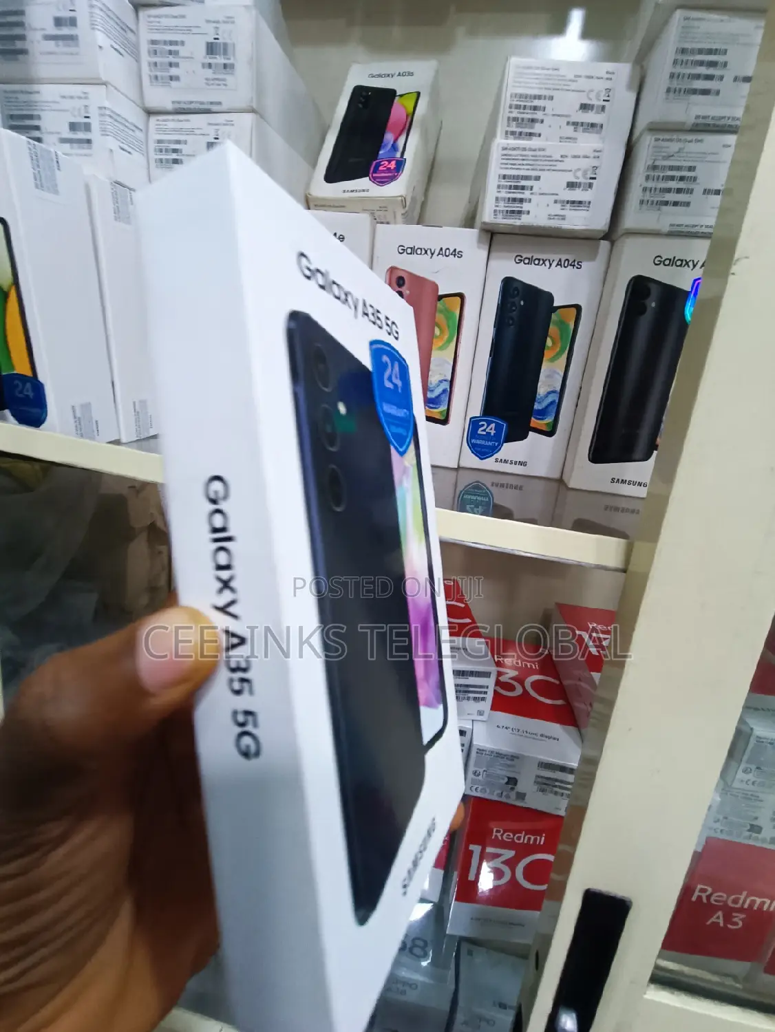 New Samsung Galaxy A35 128 GB Black