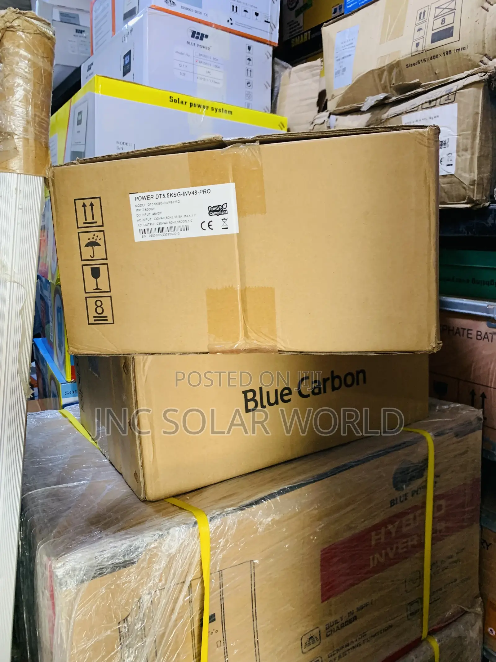 5kva/48v Blue Carbon Inverter Hybrid