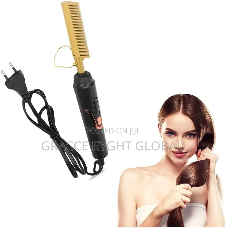 Electric Hair Straightening Comb
