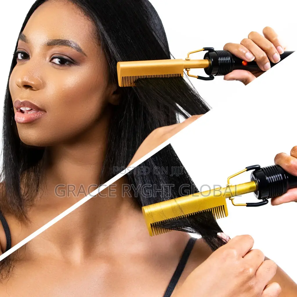 Electric Hair Straightening Comb