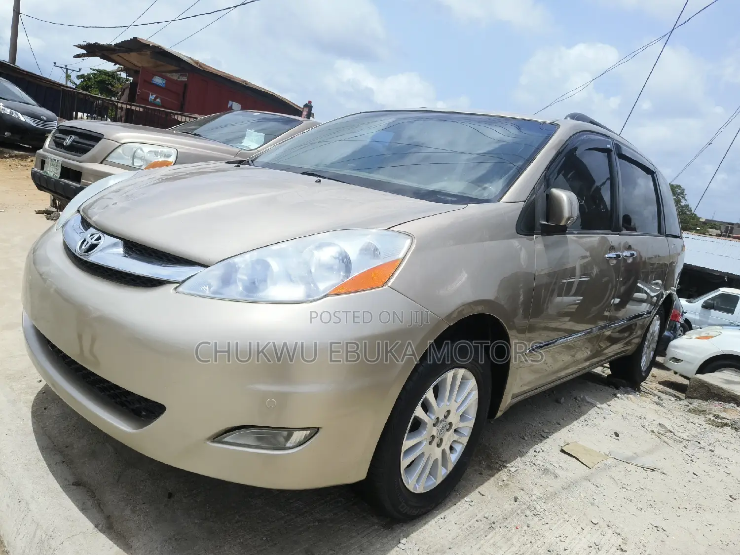 Toyota Sienna XLE Limited 2008 Gold