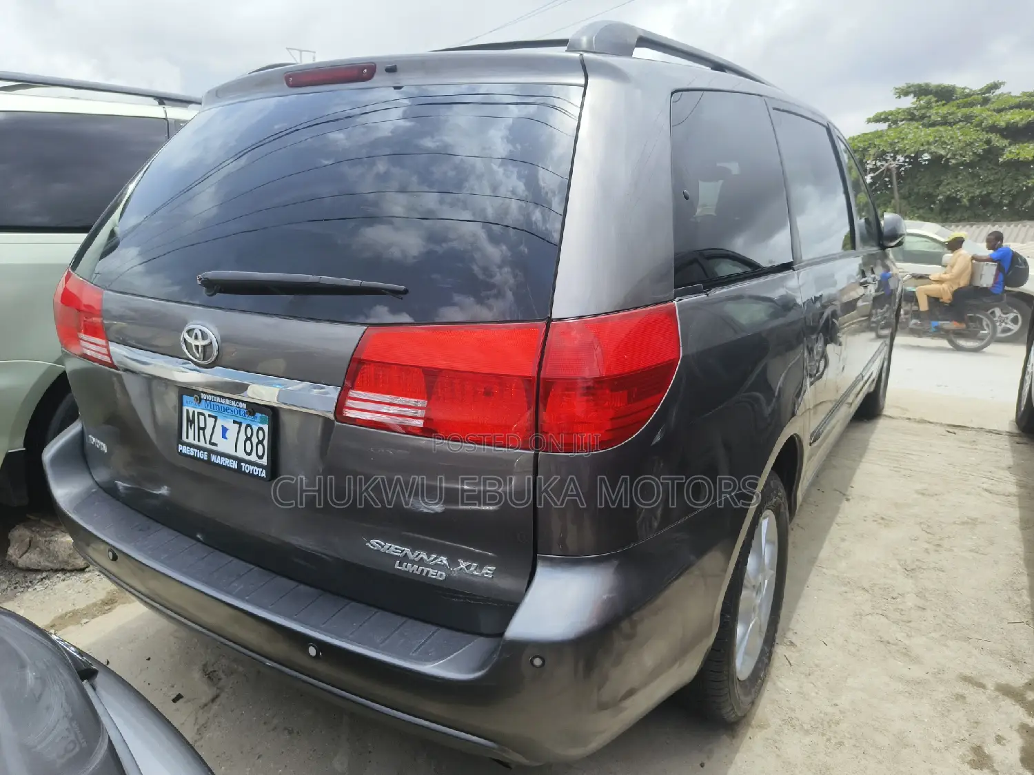 Toyota Sienna XLE Limited 2005 Gray