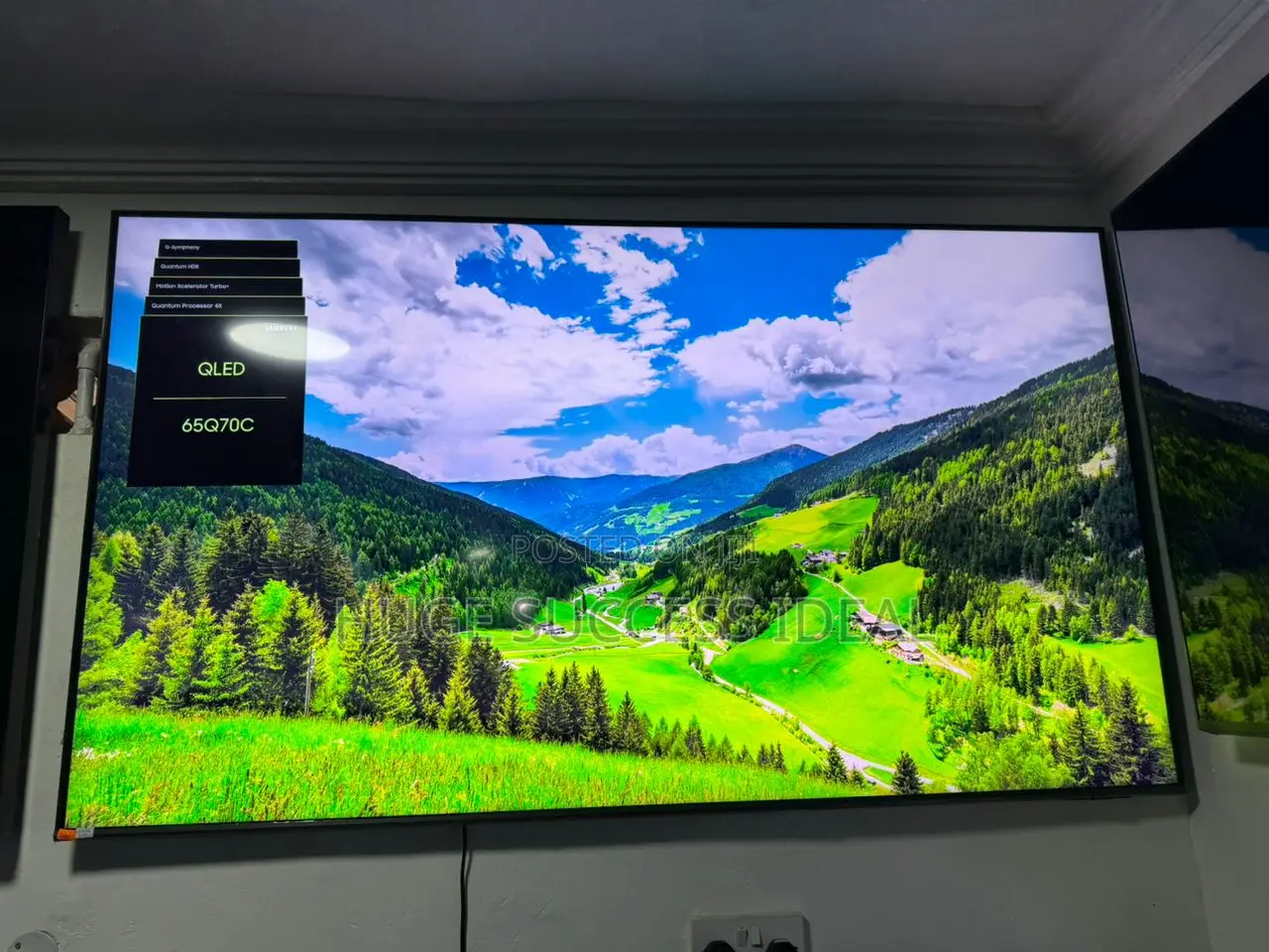 Samsung 65 Inch Qled Q70C Quantum HDR Dual LED Smart TV