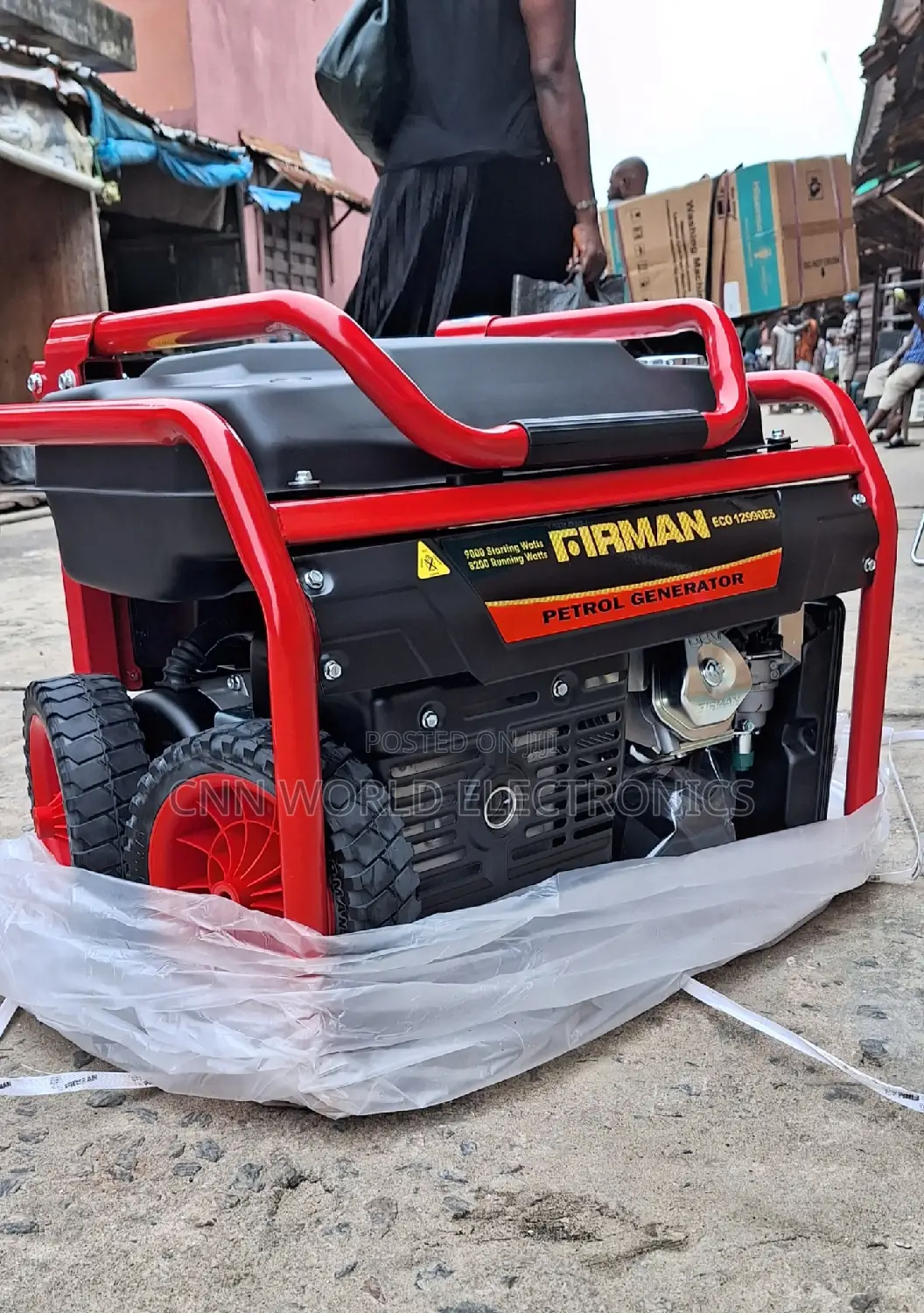 New Firman Generator With Key (Model Eco12990es) Copper 9KVA