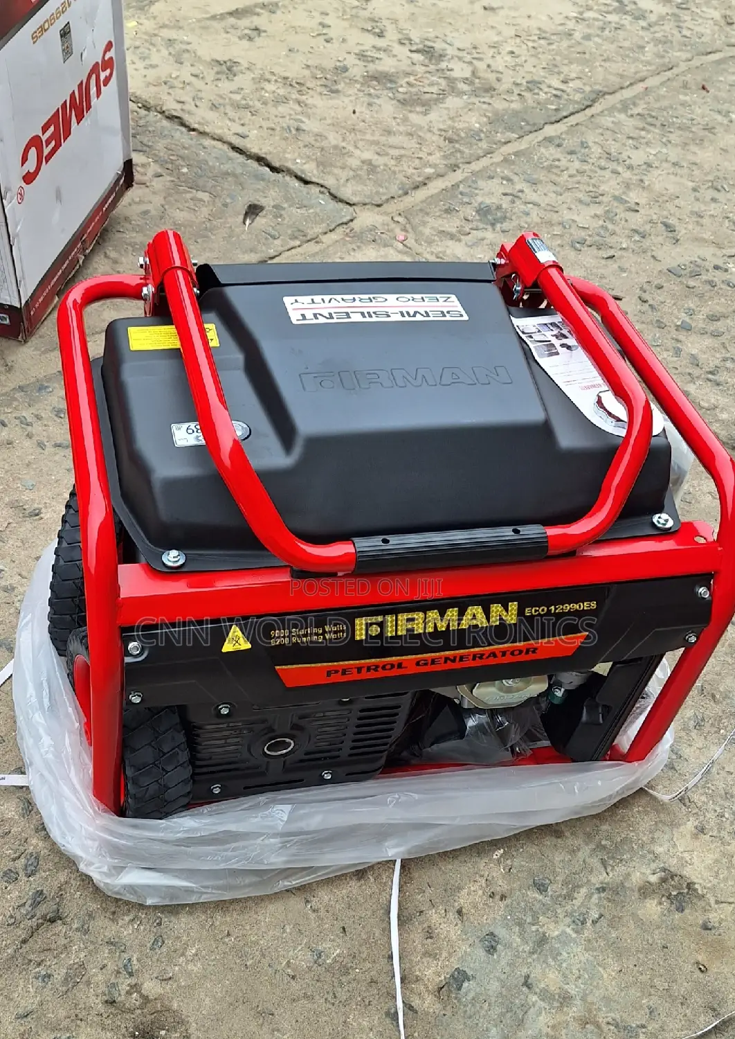 New Firman Generator With Key (Model Eco12990es) Copper 9KVA