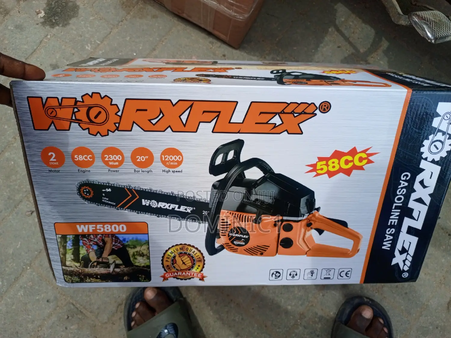 Worxflex Chainsaw Cutting Machine 20 Inches