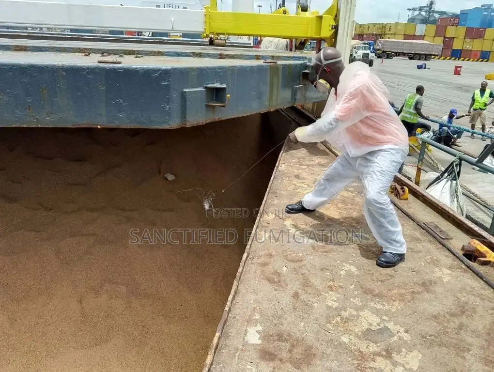 Soya Bean and Wheat Meal Fumigation