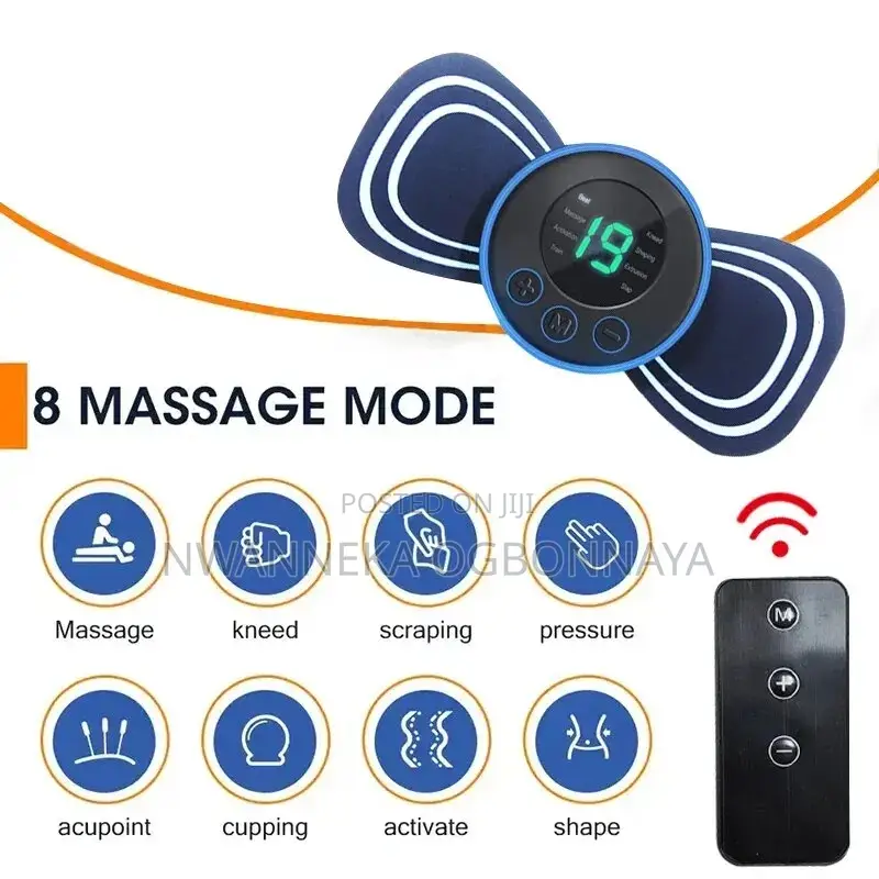 Portable EMS Intelligent Mini Neck Massager