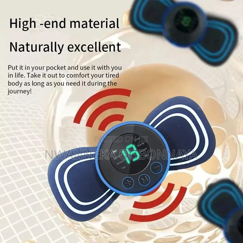 Portable EMS Intelligent Mini Neck Massager