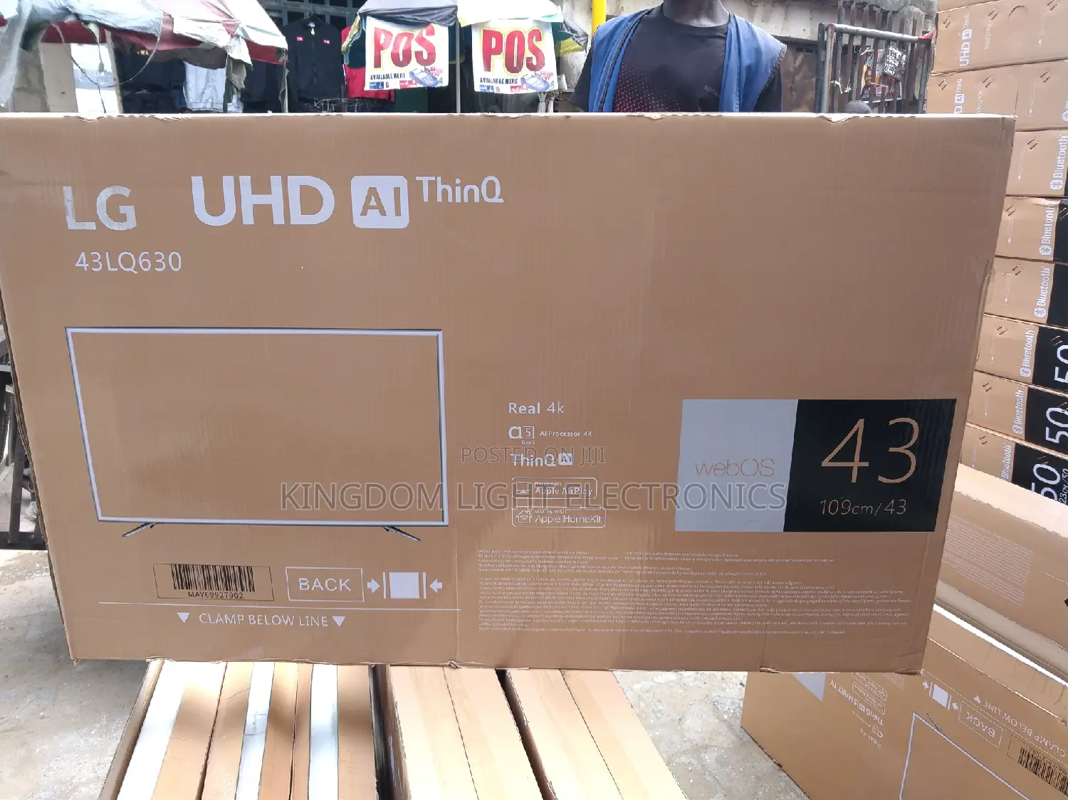 Original Lg 43inches Smart A1thinq Version.