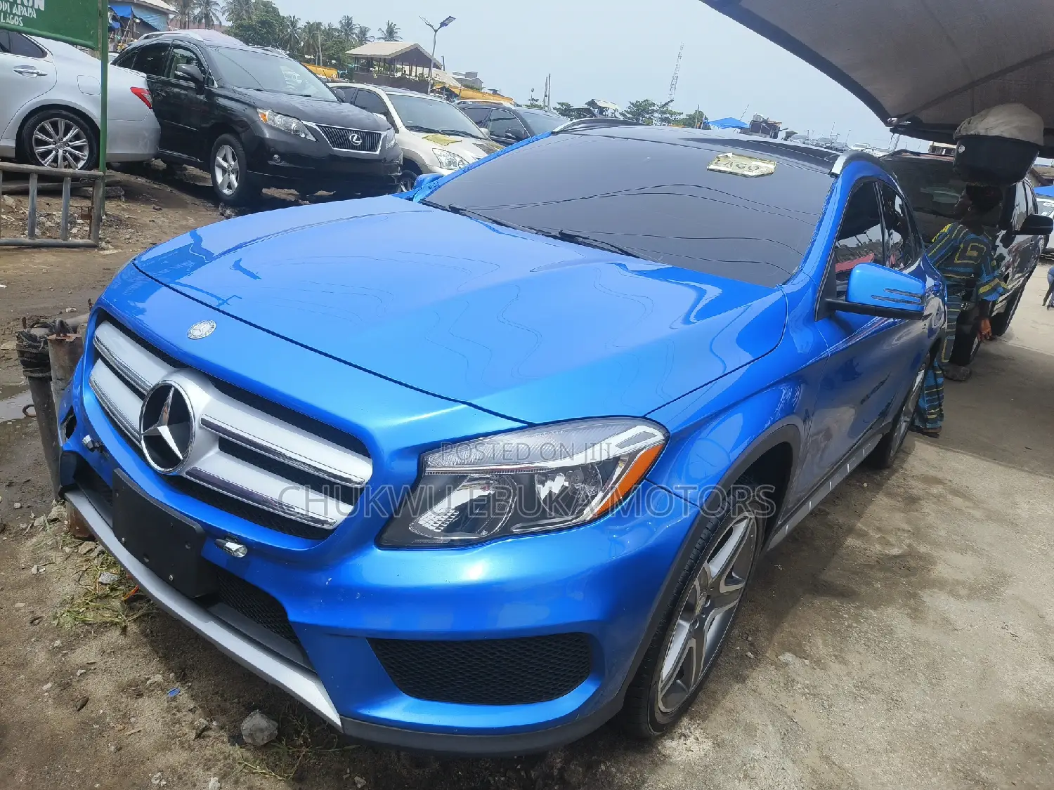 Mercedes-Benz GLA-Class 2016 Blue