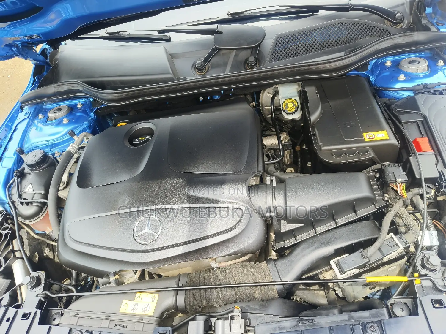 Mercedes-Benz GLA-Class 2016 Blue