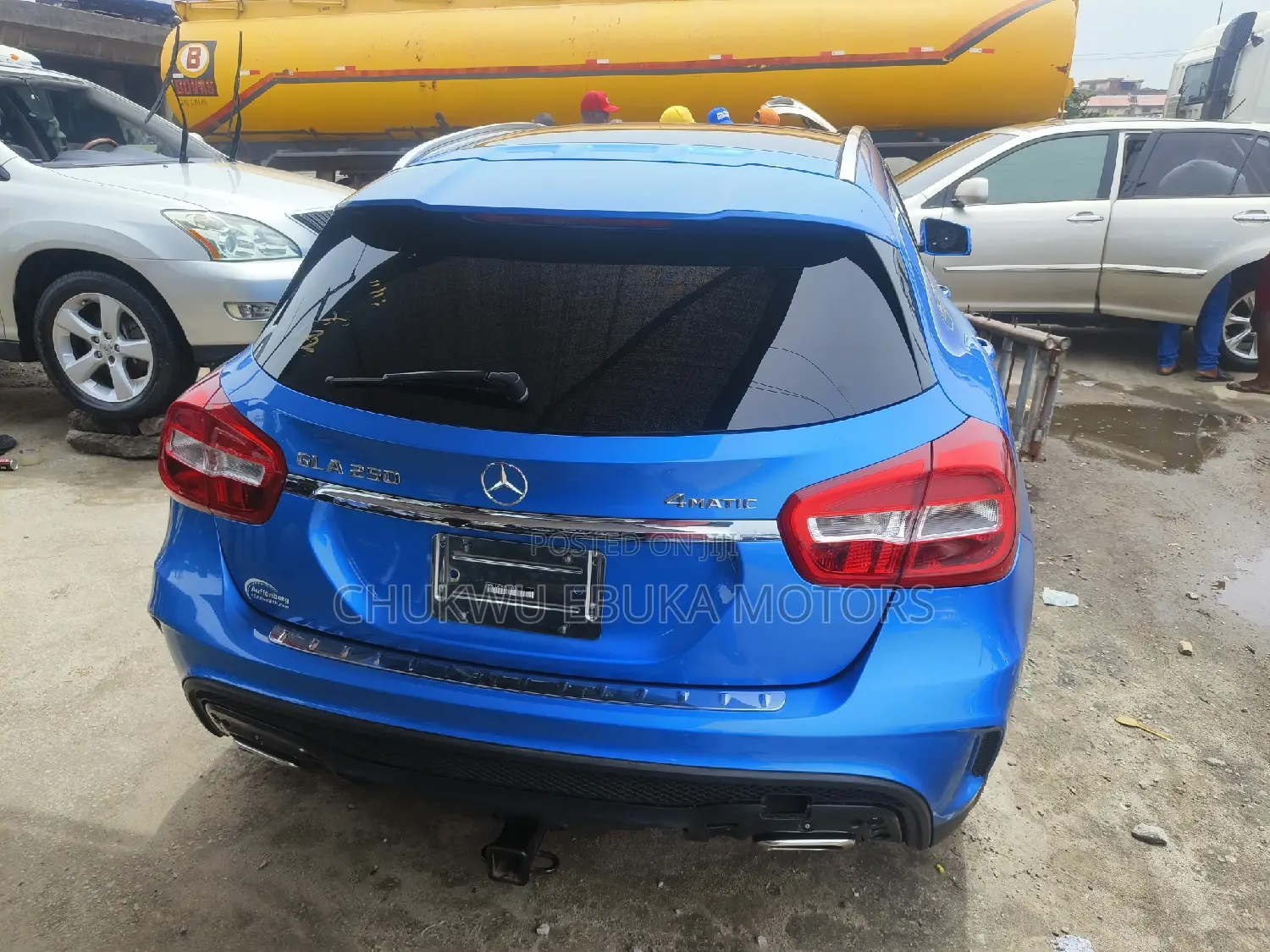 Mercedes-Benz GLA-Class 2016 Blue