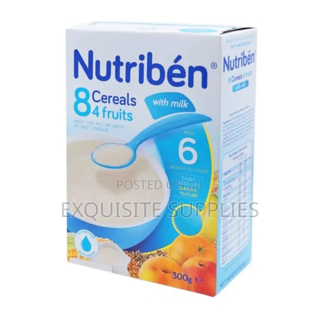 Nutriben 8 Cereal With 4 Fruits.
