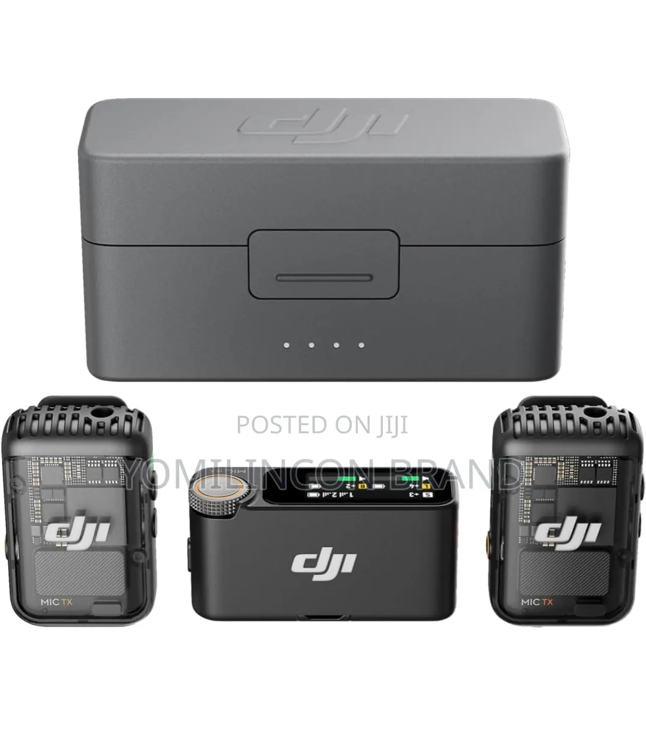 DJI Mic 2 (2 TX + 1 RX + Charging Case), All-in-one