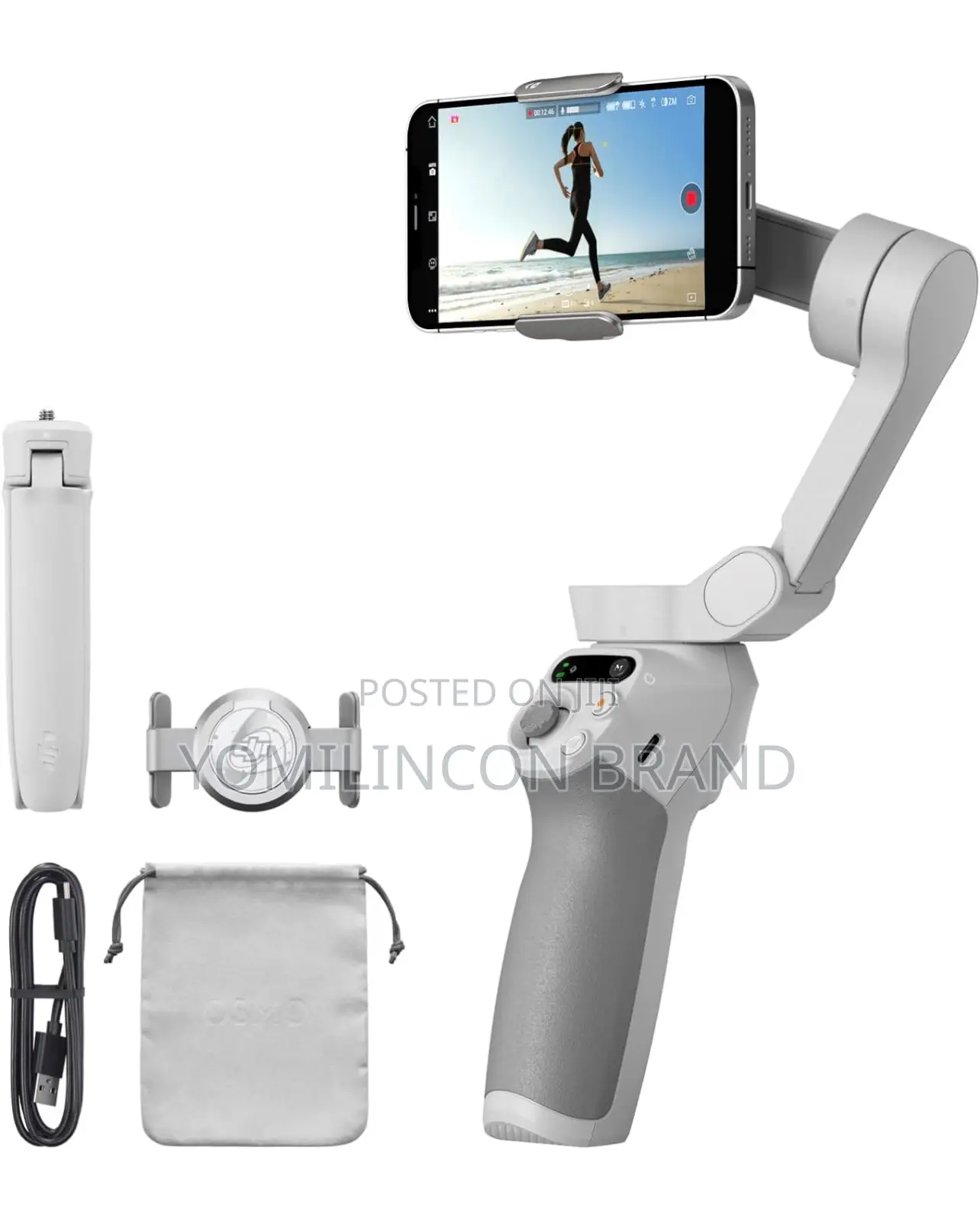DJI Osmo Mobile SE Intelligent Gimbal, 3-axis Phone Gimbal