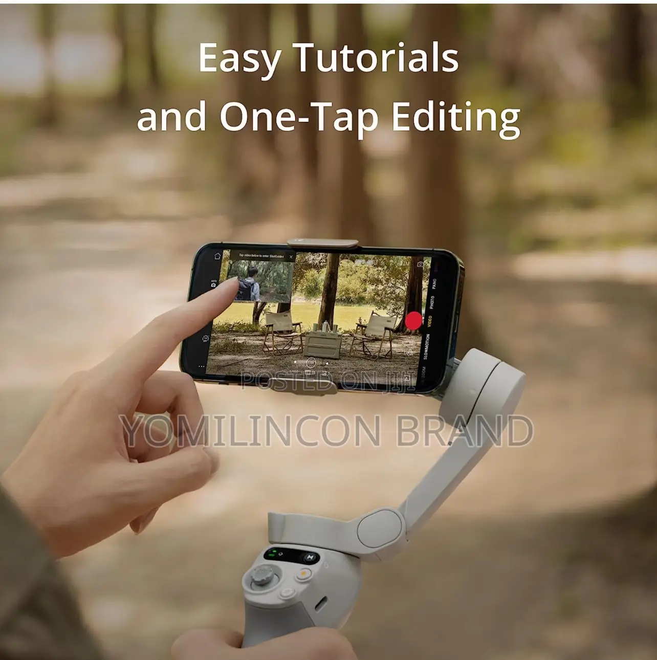 DJI Osmo Mobile SE Intelligent Gimbal, 3-axis Phone Gimbal