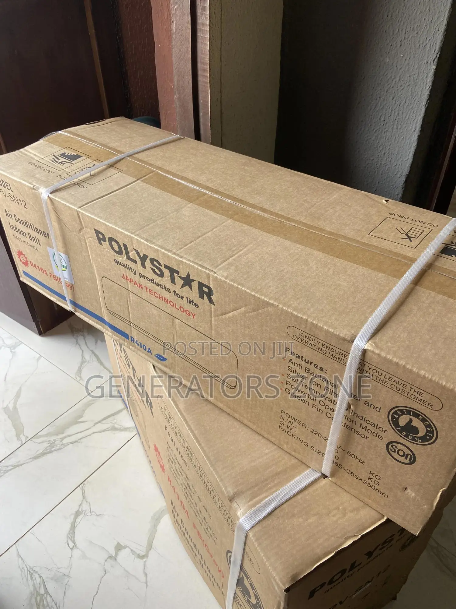 New in Quality 1.5hp Non-Inverter Polystar AC