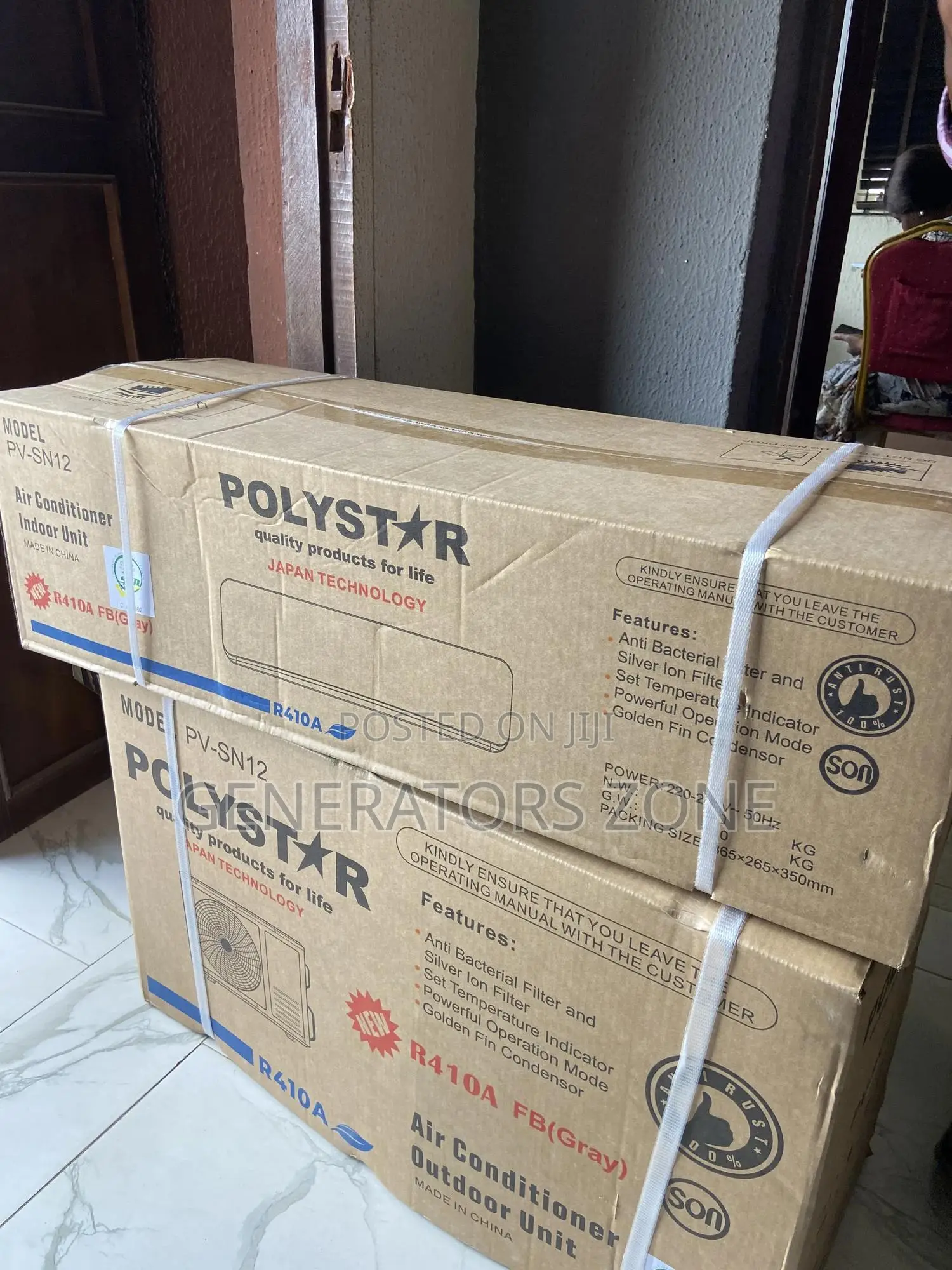 New in Quality [1.5hp] Non-Inverter Polystar AC