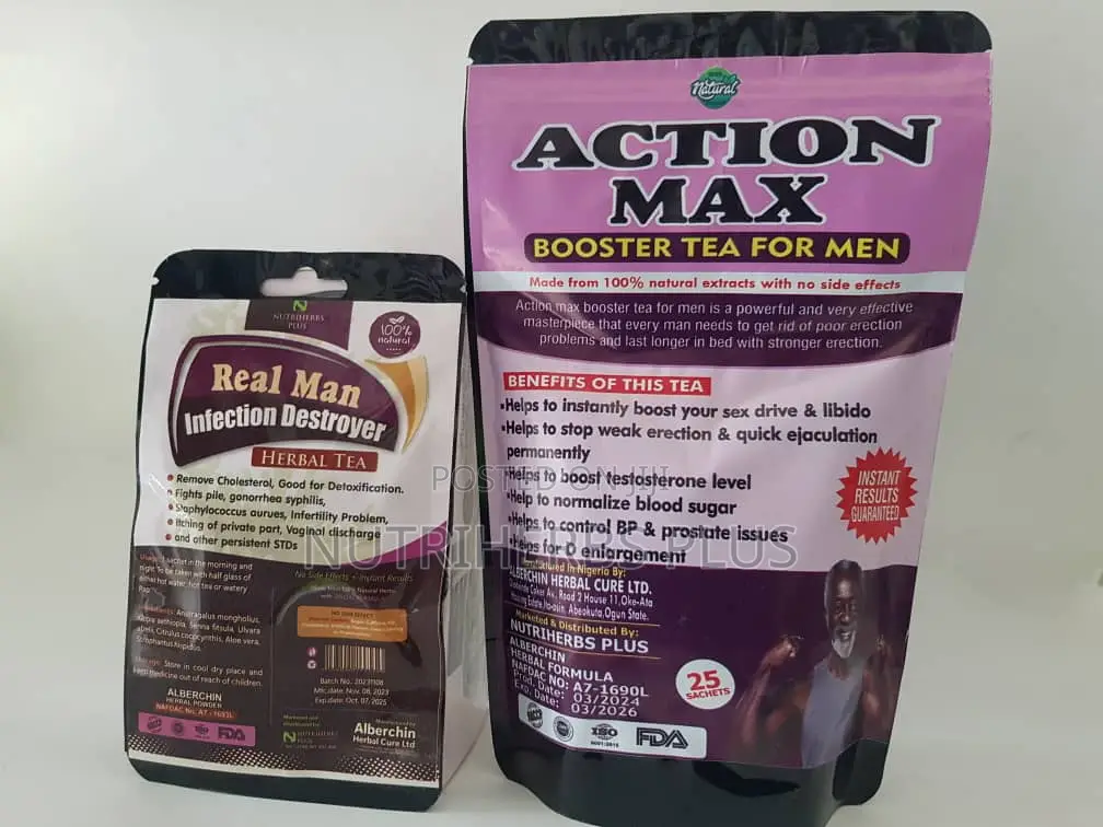 Action Max Instant Booster Tea for Men