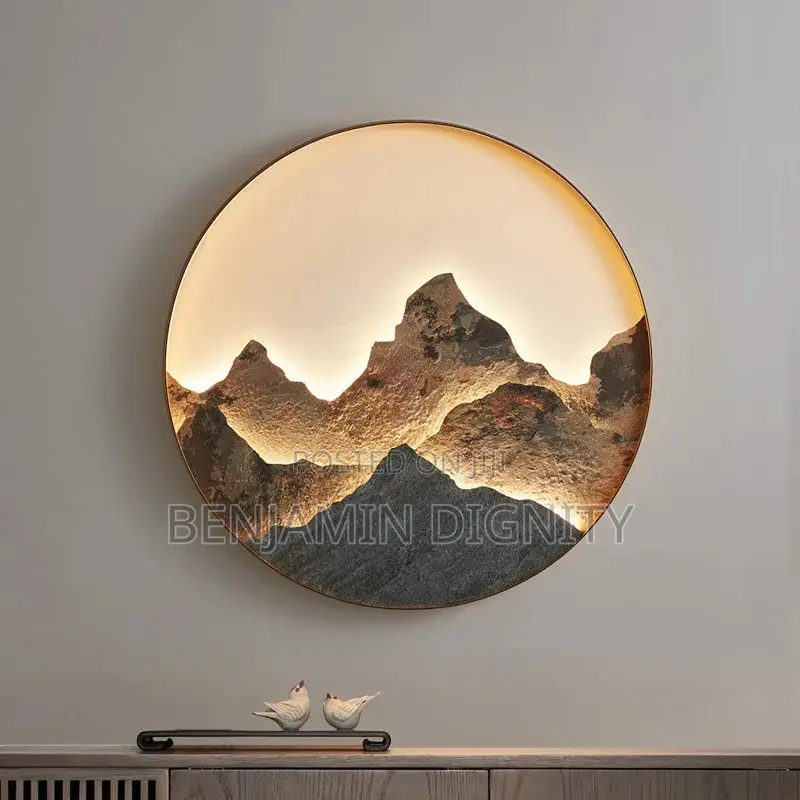 Modern Mural Wall Land Scape Lamp
