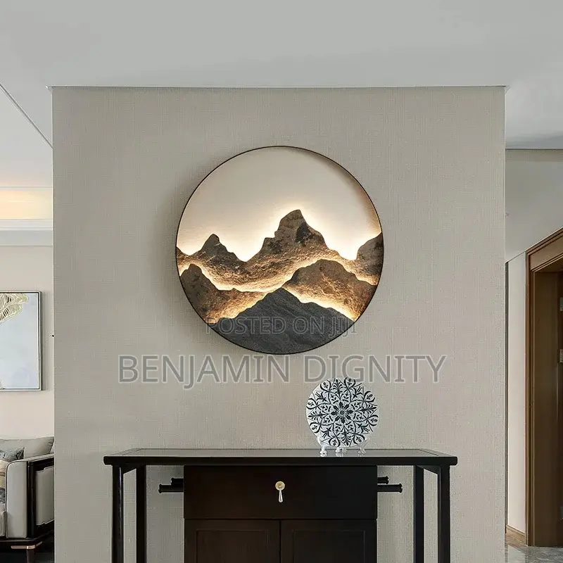 Modern Mural Wall Land Scape Lamp