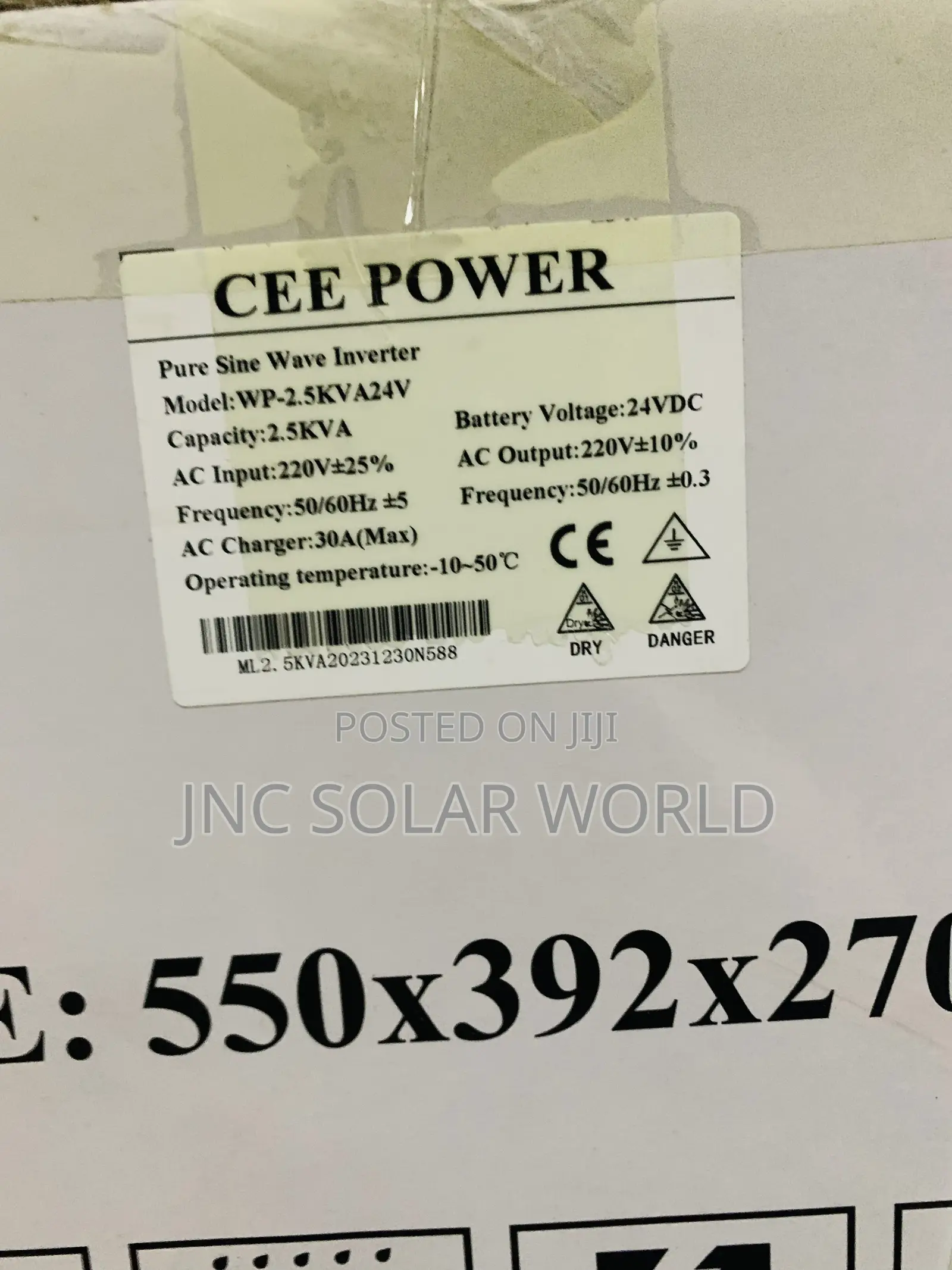 2.5kva/24v Cee Power Inverter