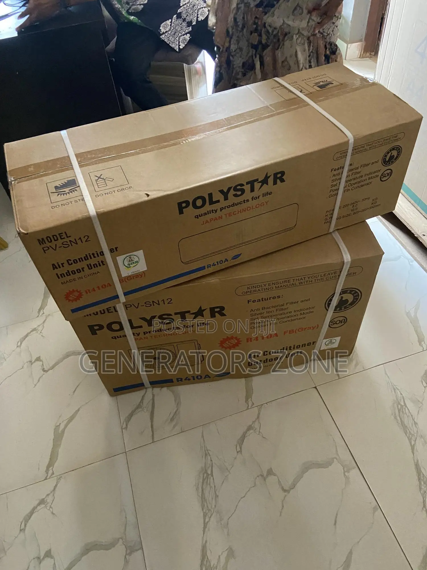 Portable 1.5hp Polystar Non-Inverter AC