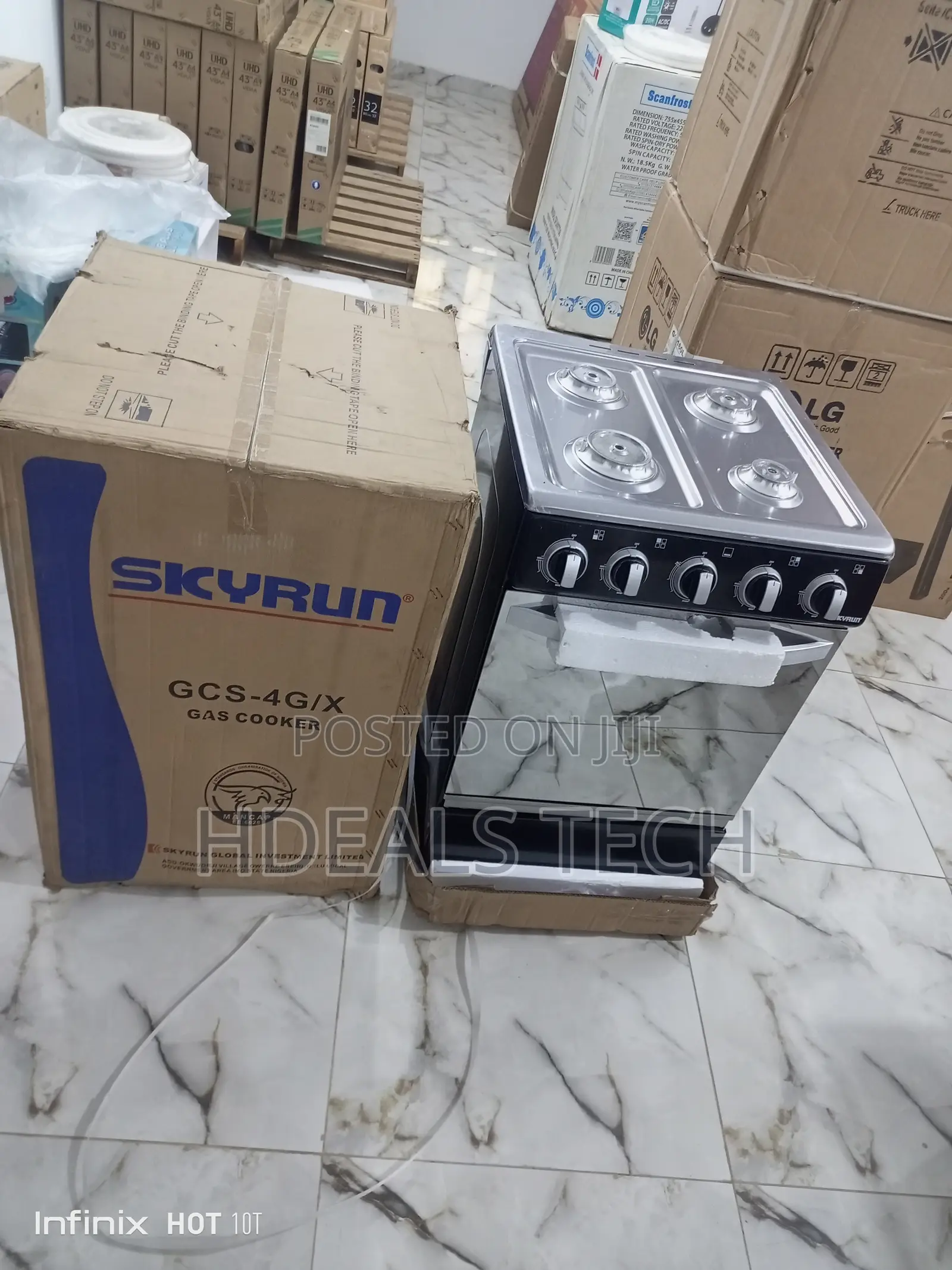 4 Burnner Gas Cooker Skyrun Product