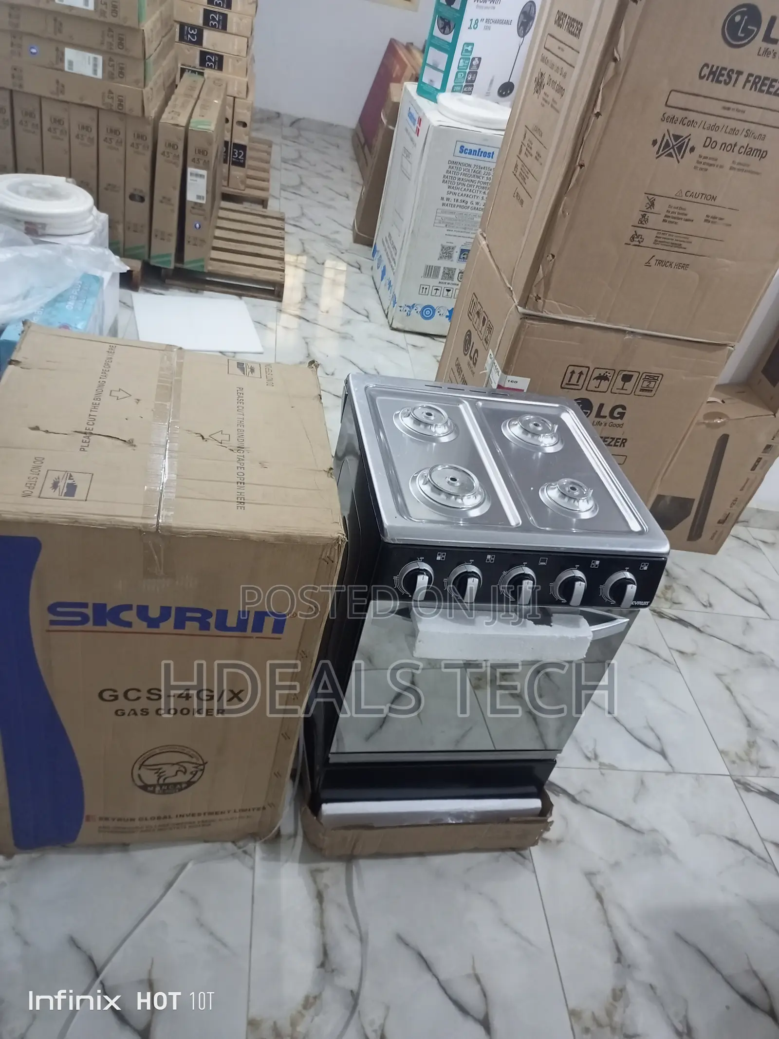 4 Burnner Gas Cooker Skyrun Product