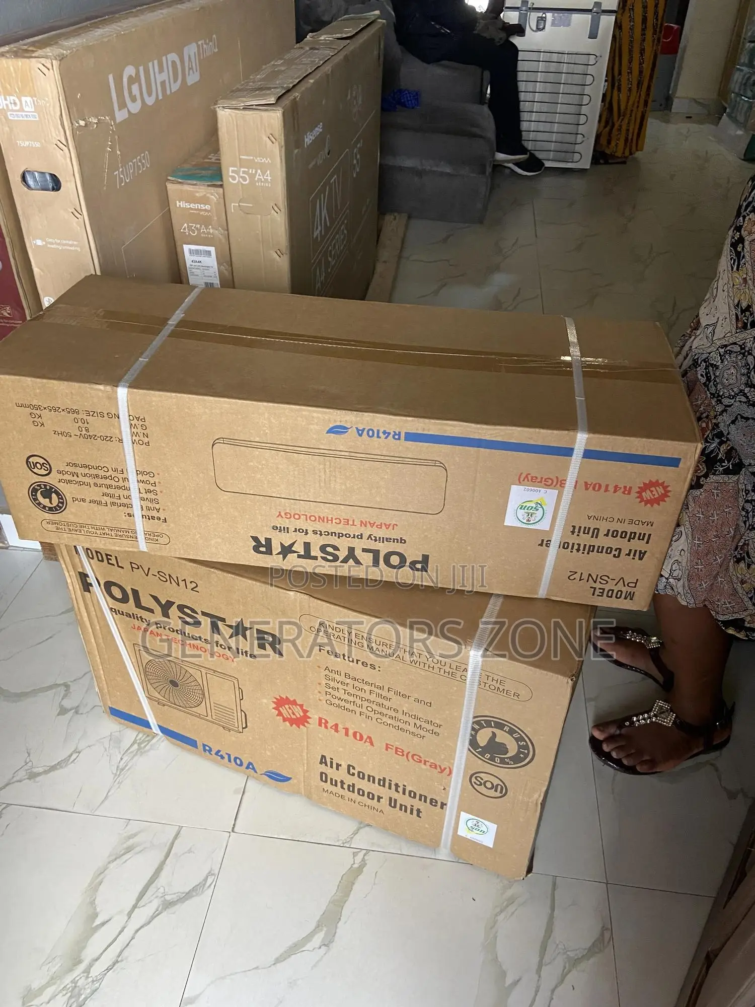Effective 1.5hp Polystar Non-Inverter AC