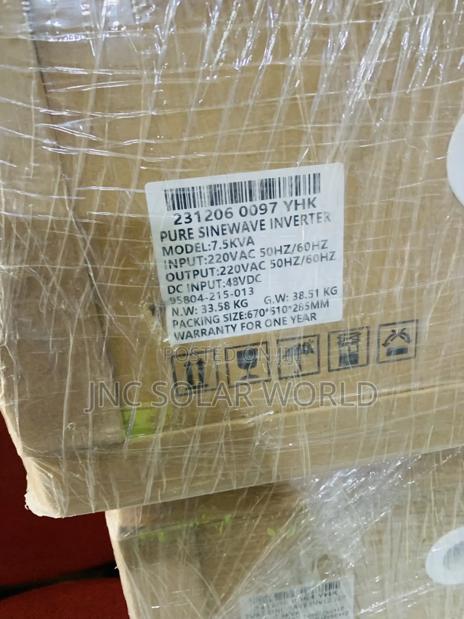 7.5kva/48v Yohako Solar Inverter