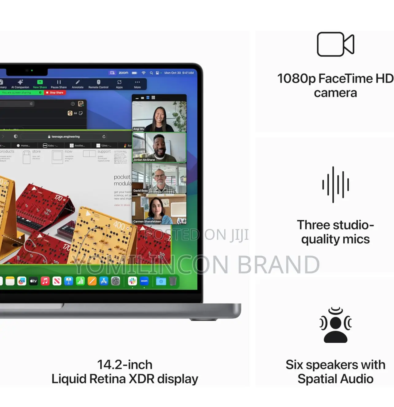 New Laptop Apple MacBook Pro 8GB Apple M3 SSD 512GB