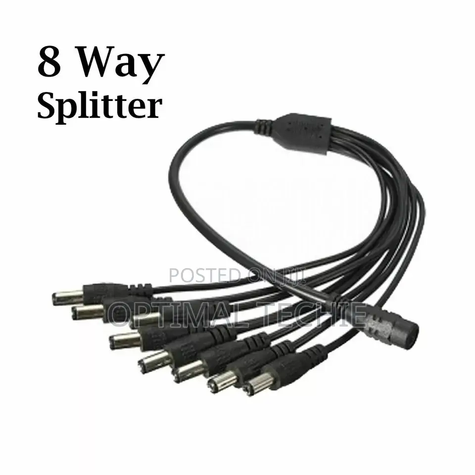 CCTV 8way Splitter Cable