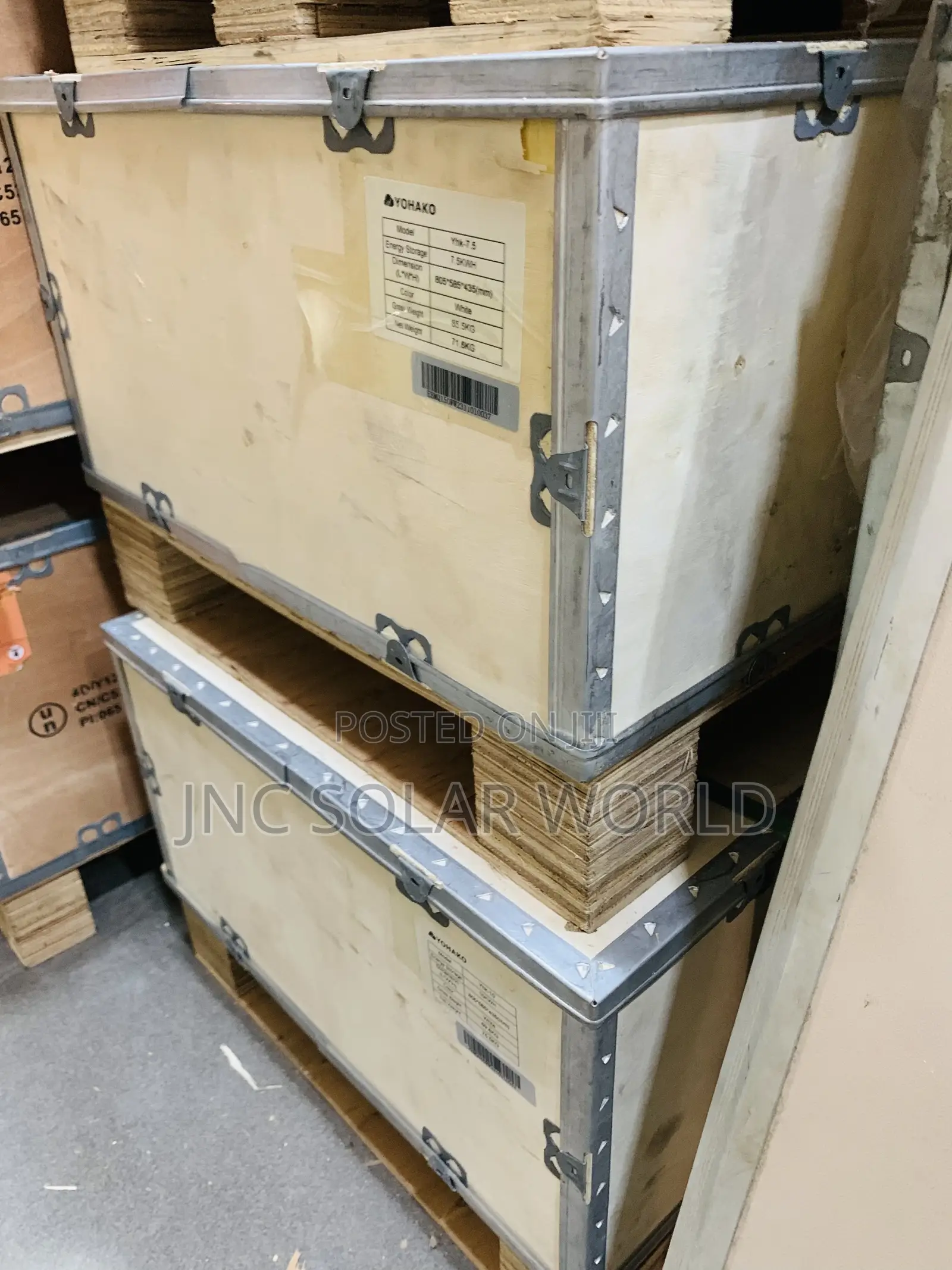 7.5kwh /24v Yohako Lithium Battery