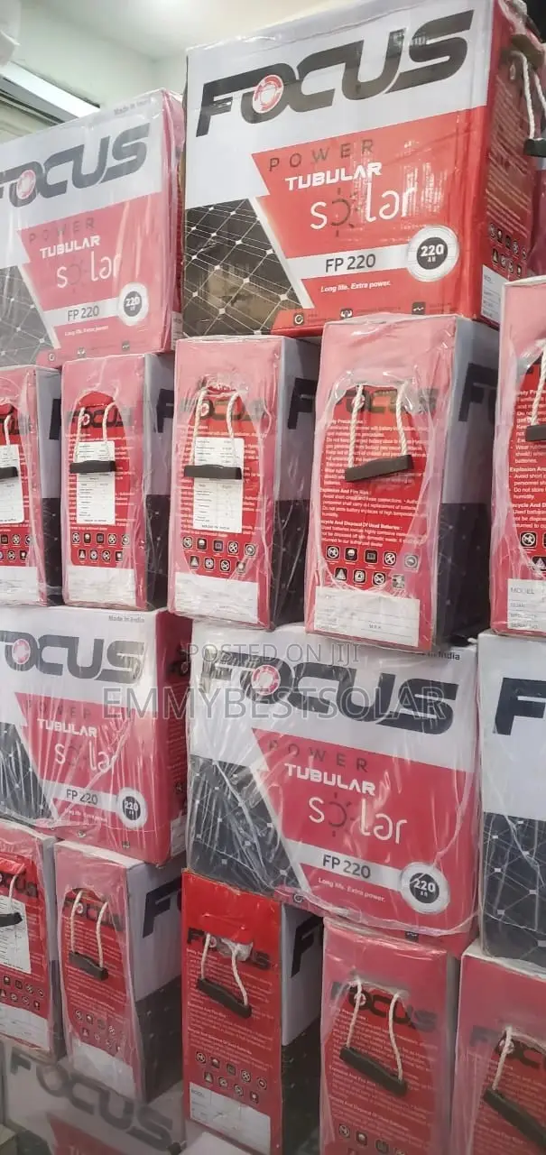 220ah 12v FOCUS Tubular Battery