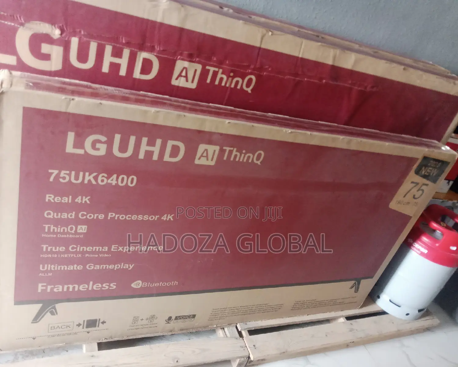 LG Smart 75" Android Brand New Internet TV