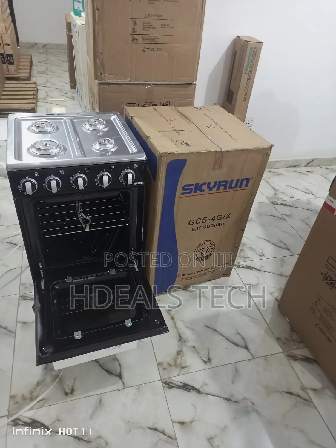 Brand New Skyrun 4 Gas Burner With Oven