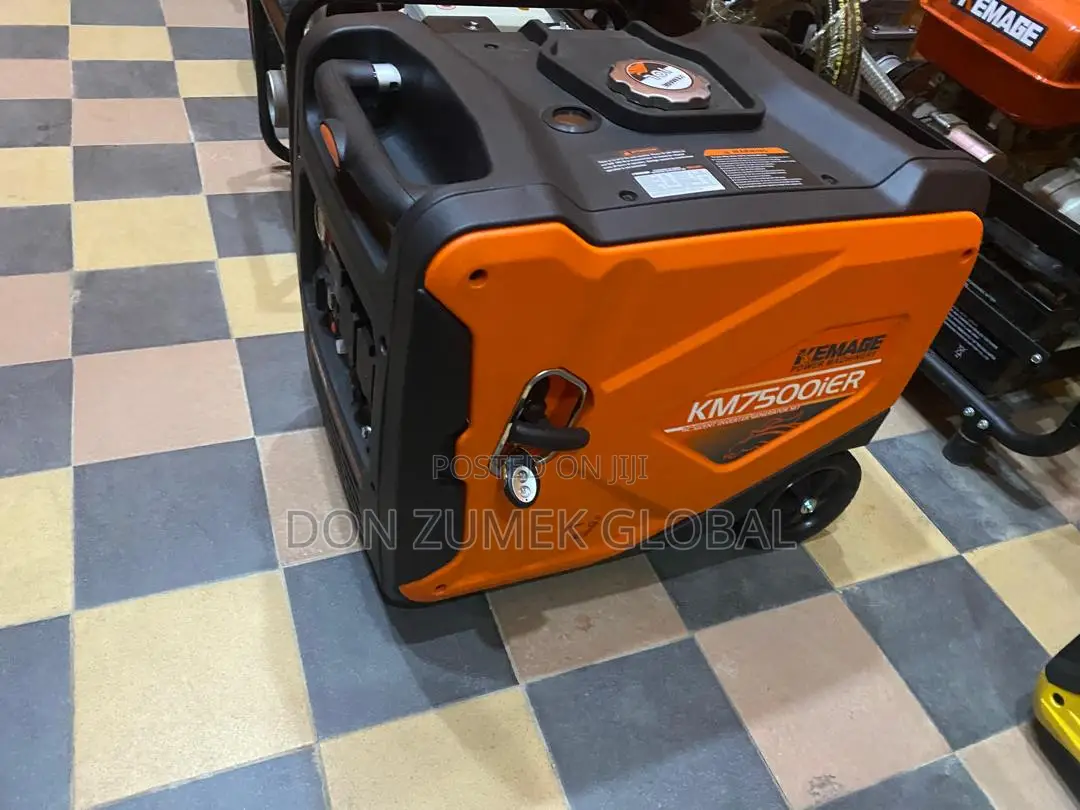 Japanese Kemage Silent Soundproof Petrol 6kva Generator
