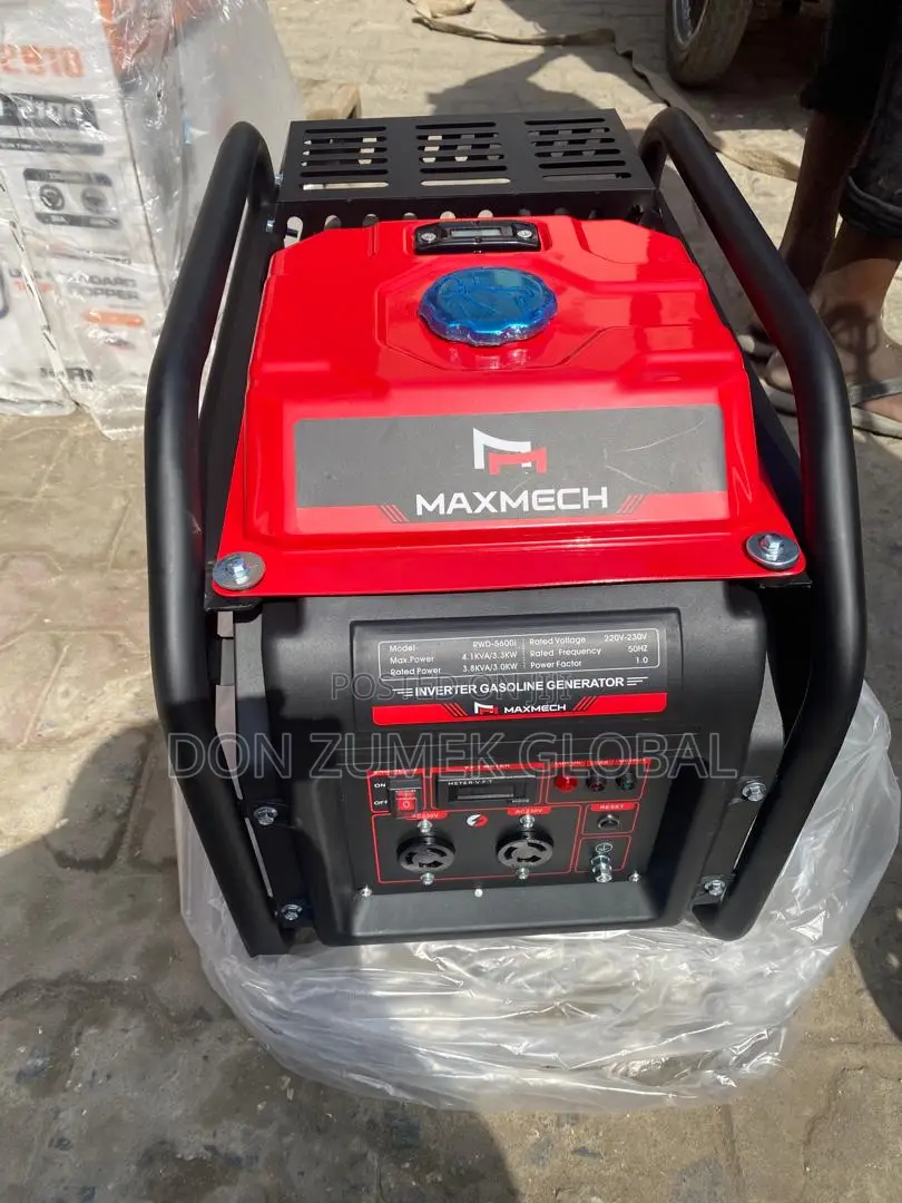 4.5kva Inverter Maxmech Generator