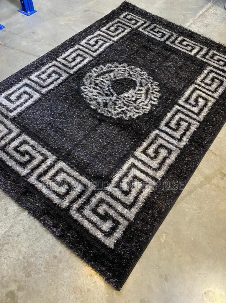 Versace Turkish Shaggy Centre Rug