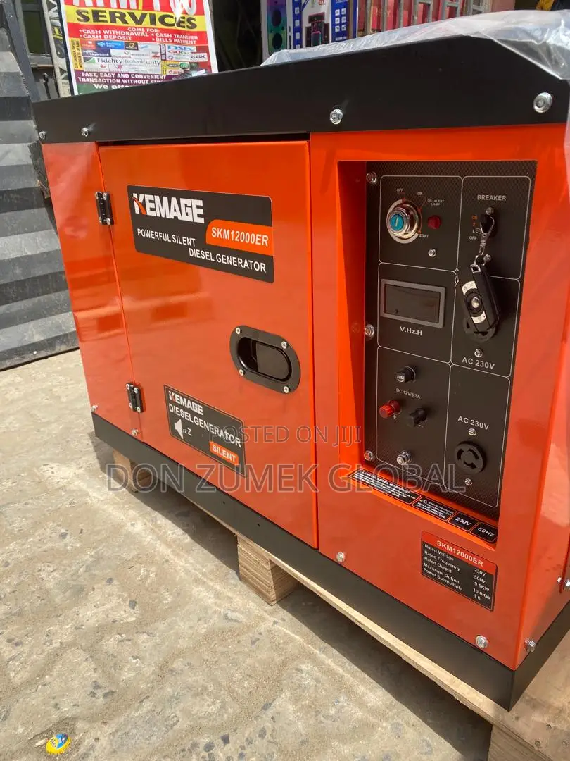 10kva Super Silent Kemage Remote Control Generator