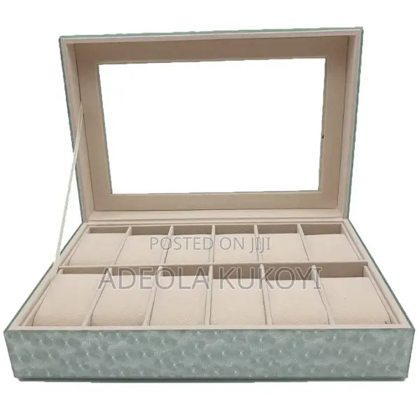 6 and 12 Slot Wristwatch Box
