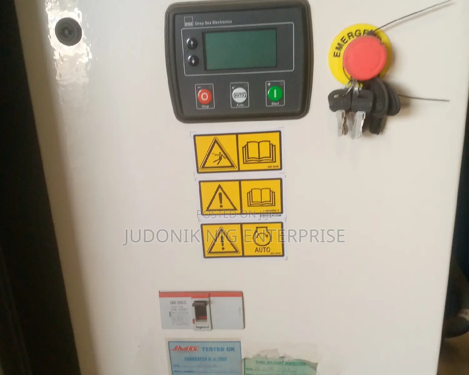 80kva FG Wilson Generator