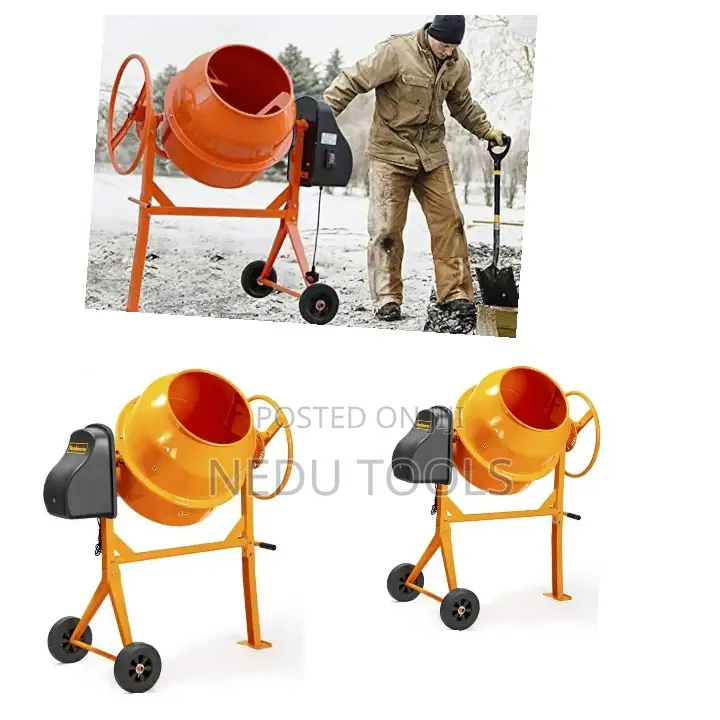 250litres Electric Concrete Mixer
