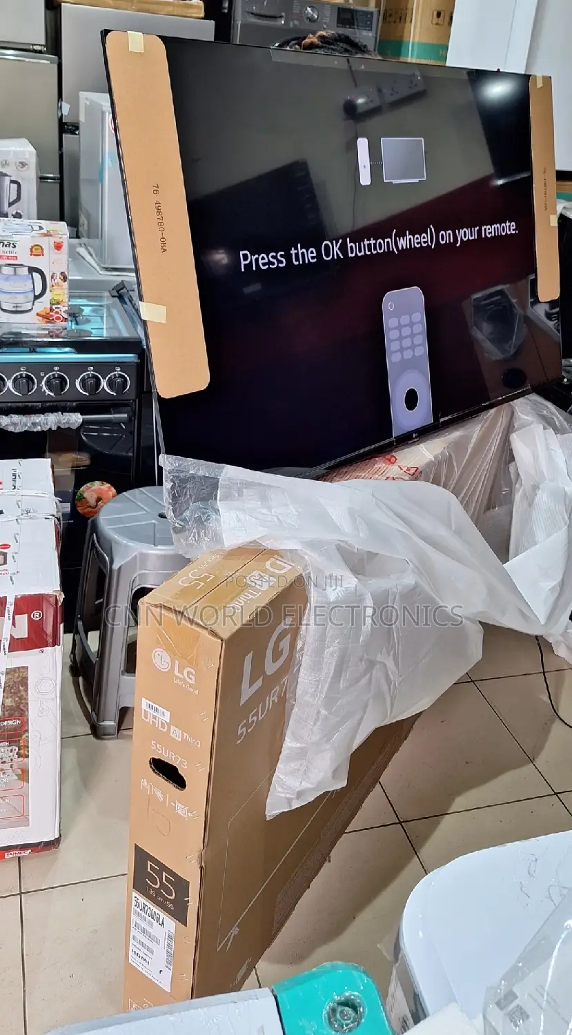 New Lg Webos 55" Uhd Ai Thinq Smart Satellite Netflix