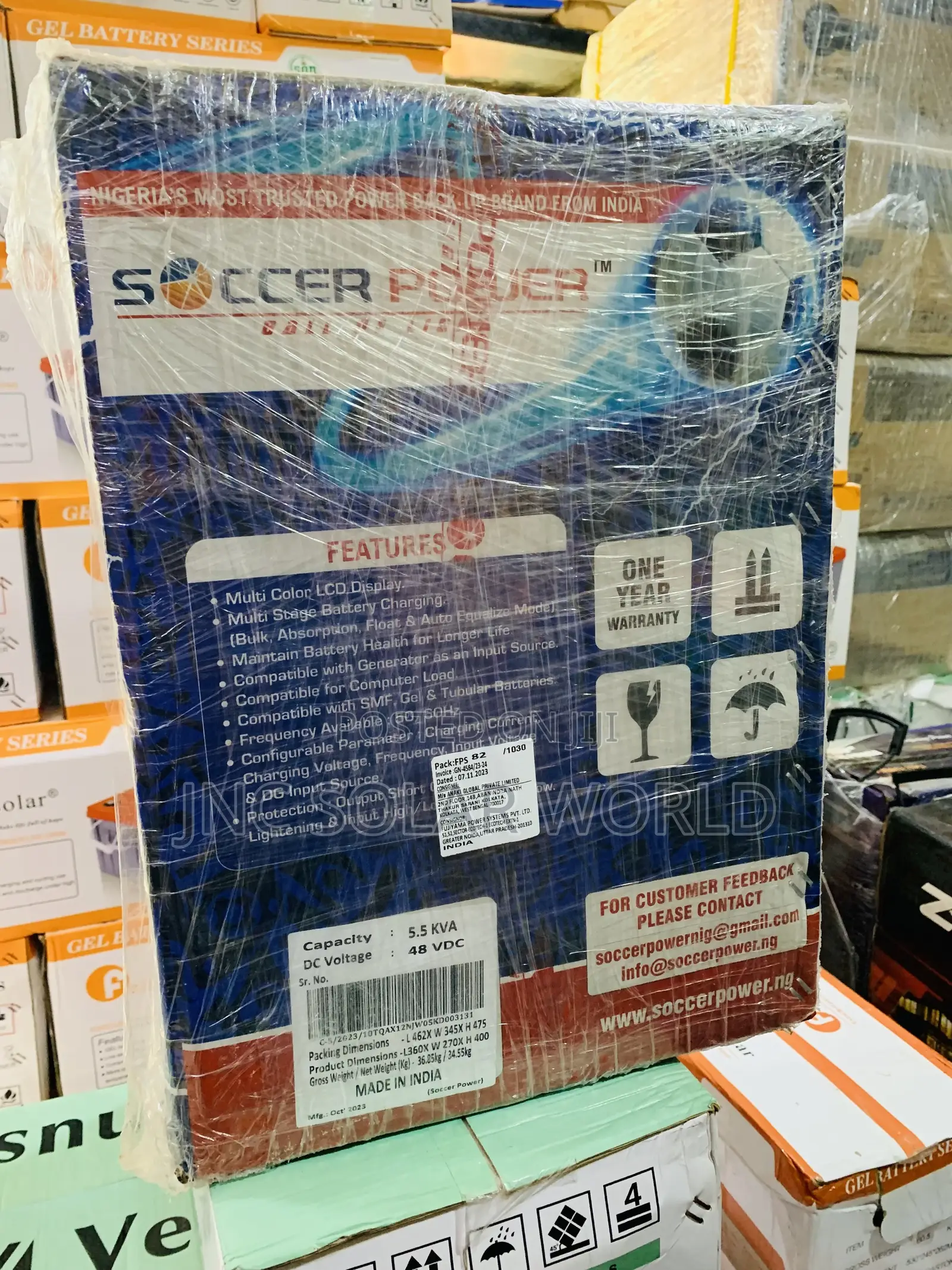 5.5kva/48v Soccer Power Inverter
